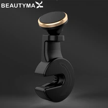 Магнитный автомобильный держатель на заднее сиденье, вращающийся на 360 градусов, держатель для планшета на заднее сиденье, автомобильный держатель для телефона, Магнитная подставка, крепление на подголовник, универсальный