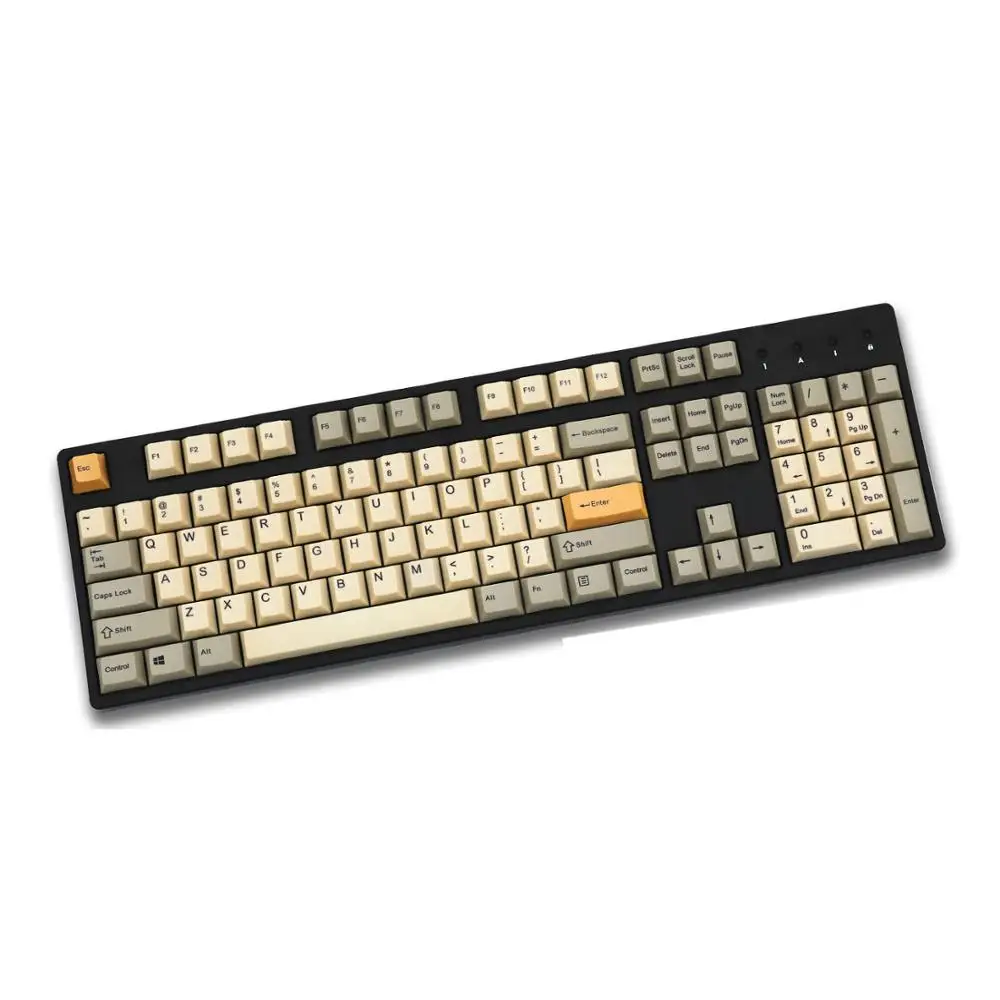 Cheur keycap 108/155 клавиш PBT Вишневый профиль краситель-сублимированный MX Переключатель для механической клавиатуры keycap только keycap