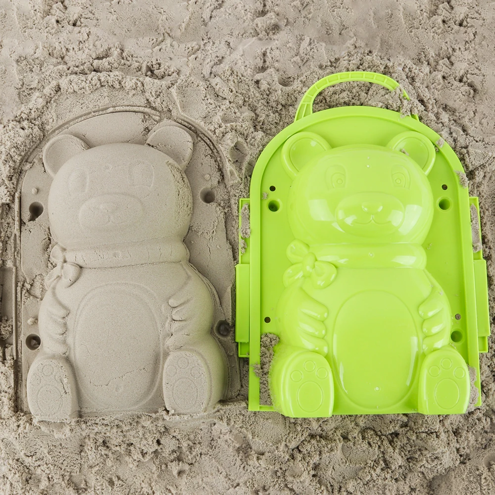Забавный пляжный песок игра 3D мультфильм Формочки в виде пингвинов пляж снег модель песка Детский Детские игрушки открытый пляж Playset