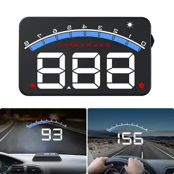 

Adeeing Universal M6 HUD Head Up Display Car-styling Hud Display Overspeed Warning Windshield Projector Alarm System