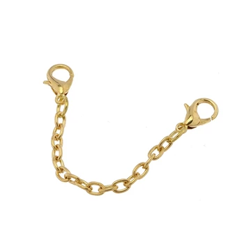 

10pcs Ready to Wear 75mm Gold Plated Silver Ancient Bronze Necklace & Bracelet Extender Tail Chains