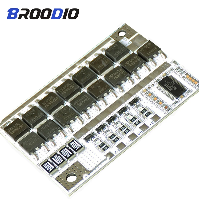 4S 14,4 V 100A BMS 18650 Li-Ion LiFePO4 срок службы ЛМО литиевая батарея Защитная плата PCB BMS 4S модуль цепи