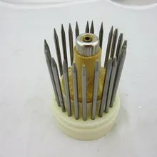 23 шт./компл. gh110 Бисер набор инструментов, машина для обработки металлов и штамп-печатка, ювелирные изделия, Бисер инструменты, шарик для сверления отверстий булавки, ювелир инструмент