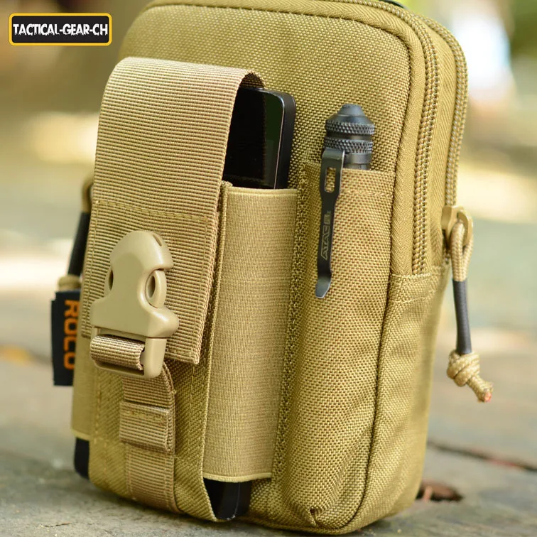 TTGTACTICAL Military Molle EDC Utility Pouch Gadget Belt Waist Bag with