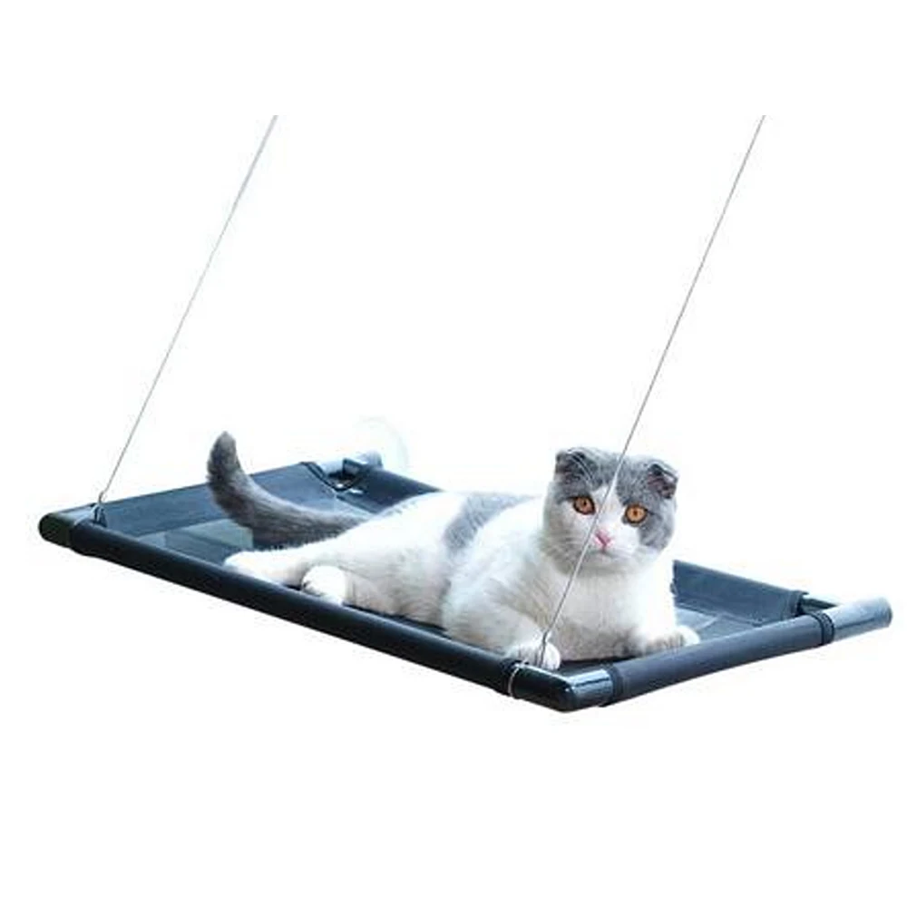 Гамак для кошек Pet Window Bed Perch Cat Sunbathing Safe Hammock тканый коврик окон подвесная полка