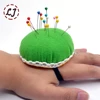 1pcs Ball tomato Shaped Needle Pin Cushion With Elastic Wrist Belt DIY Handcraft Tool for stitch sewing needlework accessory ► Photo 2/6