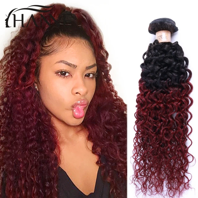 Malaysian Curly Hair 3 Bundles Two Tone Ombre 1b 99j Malaysian Curly Hair 3 Bundles Two Tone Ombre 1b 99j Straight