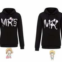 Парные толстовки унисекс с длинным рукавом Mrs & Mr|sweatshirt hoodie|hoodie