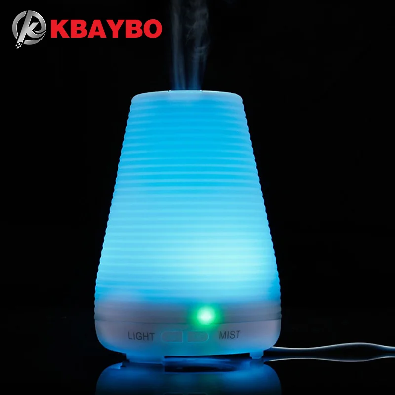 

New Essential Oil Diffuser Air Humidifier Aromatherapy Oil Diffusers Mist with 7 Color Changing LED Aromatherapy Diffuser