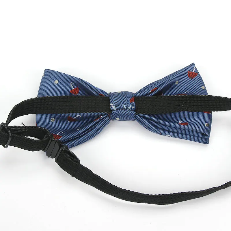 Plaid Children Bowtie Polester Bowties Baby Kid Kids Classical Pet Striped Butterfly Bow tie Elk Bike Umbrella Dog Car bow tie