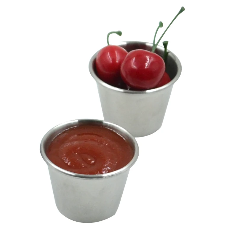 304 Sauce Cup Ketchup Cup Multi Function Seasoning Cup Western