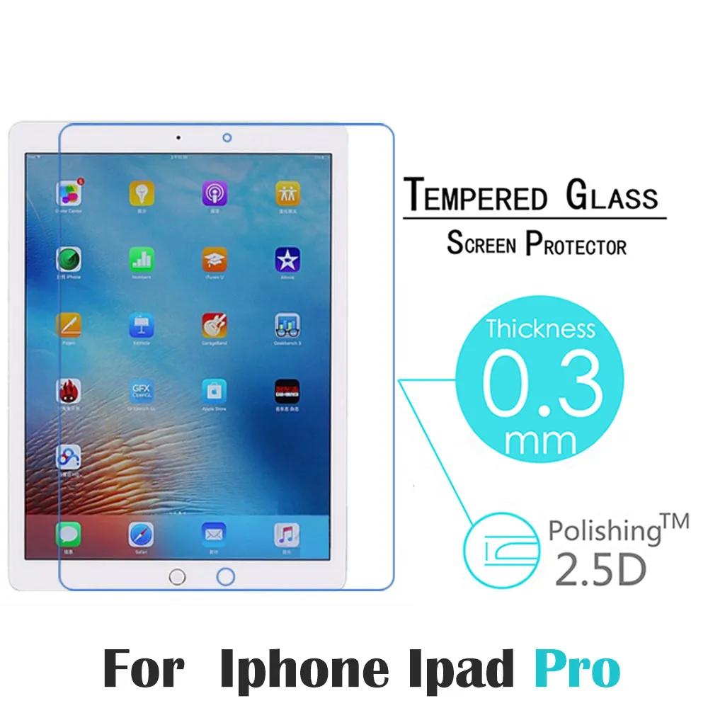 Цена за 0.3 мм Экран защиты Закаленное стекло пленка для Apple iPad Pro 12.9 "Экран Защитная крышка стекла на для iPad Pro Цена за 0.3 мм Экран защиты Закаленное стекло пленка для Apple iPad Pro 12.9 "Экран Защитная крышка стекла на для iPad Pro
