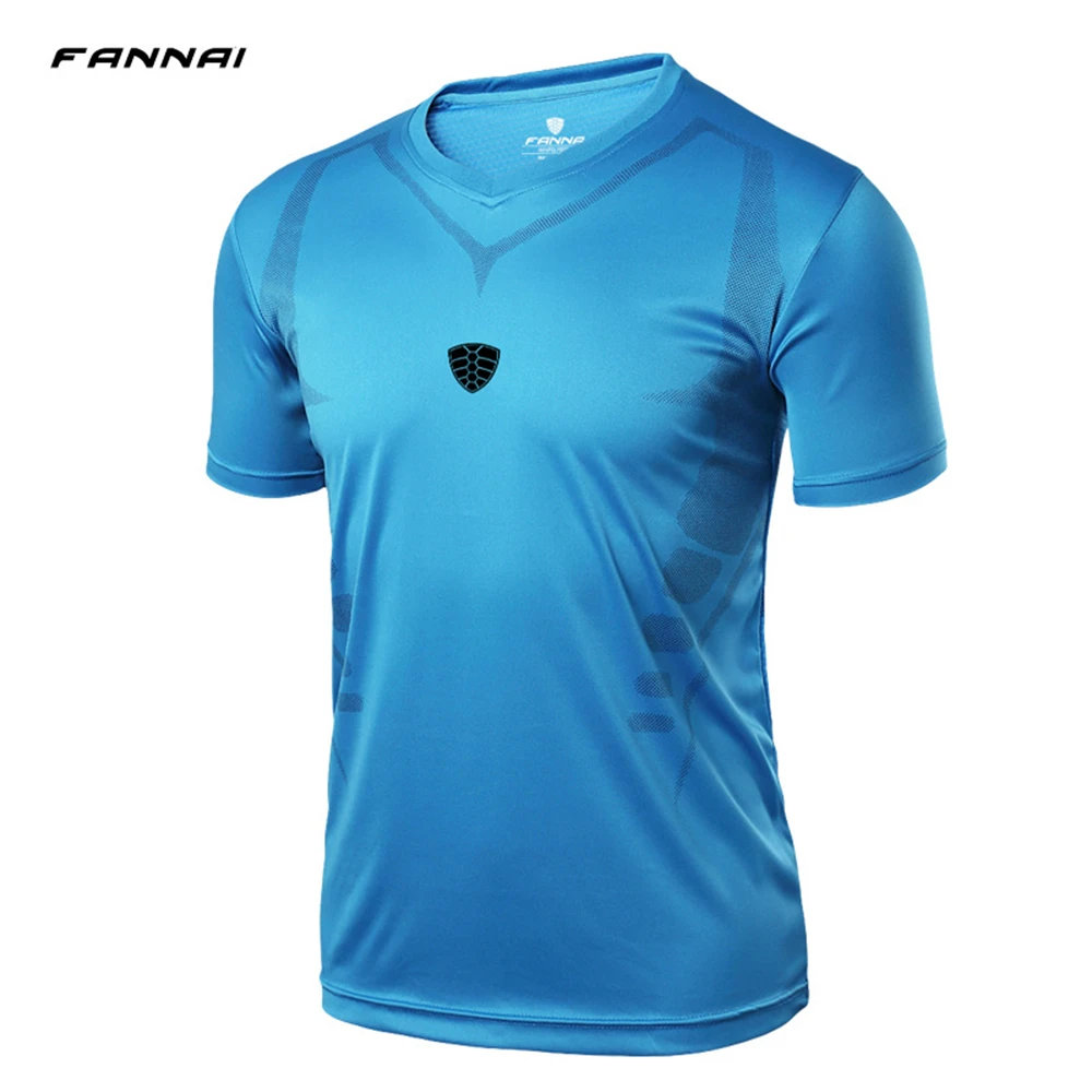 2 confezioni da uomo Quick Dry Fit T Shirt Sport Running Traspirante Dry Workout Manica Corta Camicia