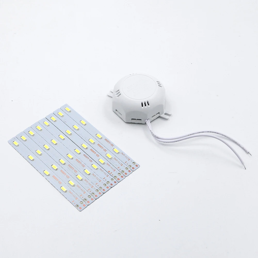 12 Вт 16 24 модифицированный источник света лампа пластина Осьминог 5730 SMD LED PCB планка