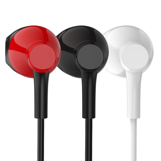 GSDUN F52 Earphone 3.5mm Universal Headset With Remote Mic For IPhone Noise Reduction Handsfree Fone de ouvido Auriculares