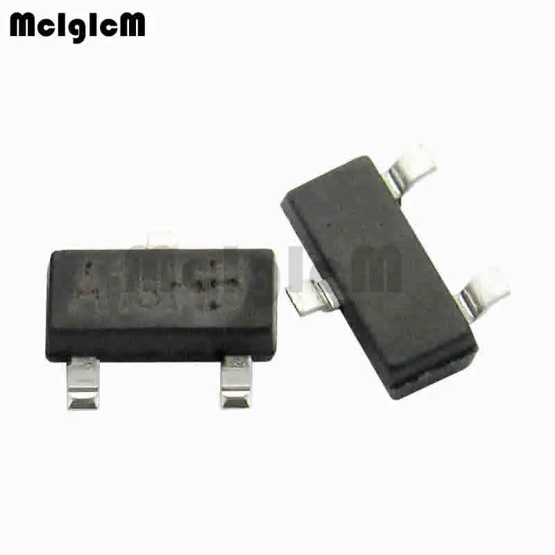 MCIGICM si2301 100 шт. МОП транзистор для поверхностного монтажа SOT 23 SI2301 20 в 3 1 а с