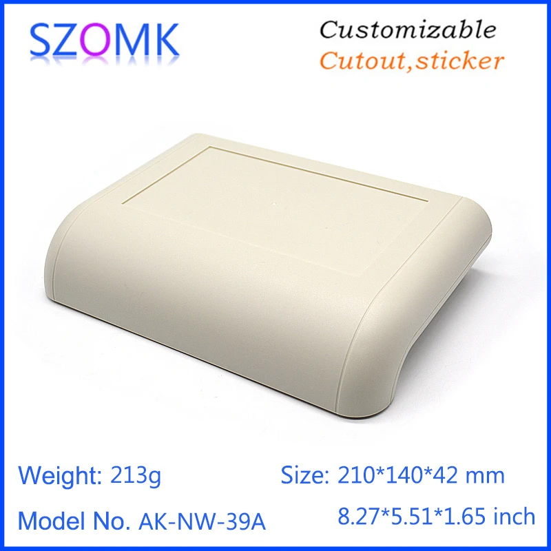szomk plastic router enclosure box for electronic junction box diy plastic enclosure pcb box plastic equipment housing GPS tracker instrument control box (14)