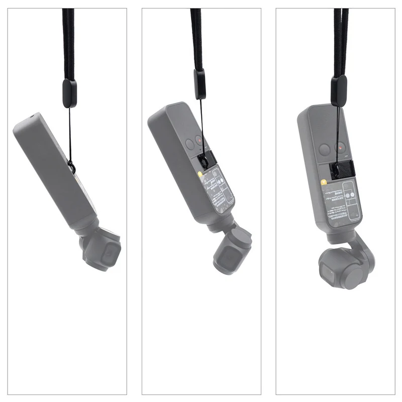 Осмо Карманный USB данных Порты и разъёмы USB крышка лицевой панели для DJI Осмо карман Antilost ремешок для запястья Осмо карман Замена колпачка крышка
