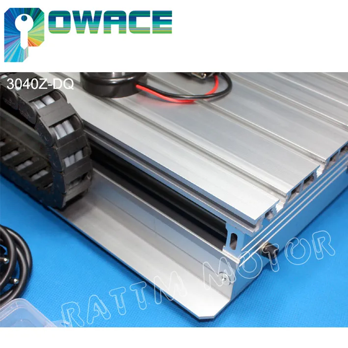 3 оси 3040Z DQ 500 Вт параллельный порт Настольный шариковый винт 3040 CNC Маршрутизатор