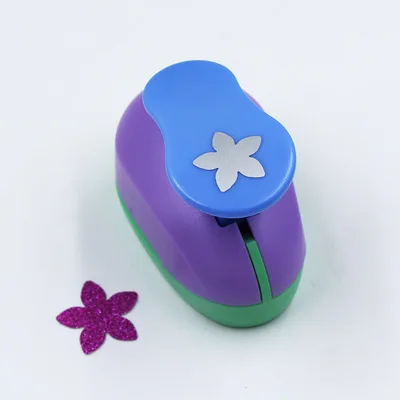 Scrapbook Punches 5/8'' 1.5cm DIY Paper Cut Eva Foam Maker Puncher Scrapbooking Labor Saving Kid Hole Punch CL-1208