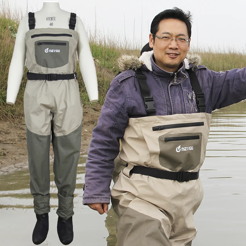 Buy Waterproof Chest Fishing Waders , Breathable