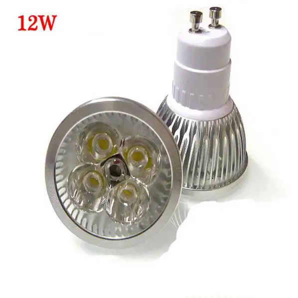 

E27 e14 led light Dimmable MR16 DC12V LED 9w 12W 15w GU10 LED Bulbs Spotlight High Power gu 10 led Lamp White LED SPOT Light