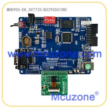 MDK905-EK_T43-OV7725, с 0,3 Мпикс датчик изображения, UCOS, USB, лсдрп, кодека JPEG, 4," 480272 TFTLCD с TP N32905U1DN NUVOTON ARM9