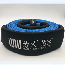 LULU 5M5Tons 50 мм(2''x16' 11000lbs) вырвать буксировочный ремень автомобилей буксировочный трос восстановление ремешок для автомобиля аварийного Heavy Duty