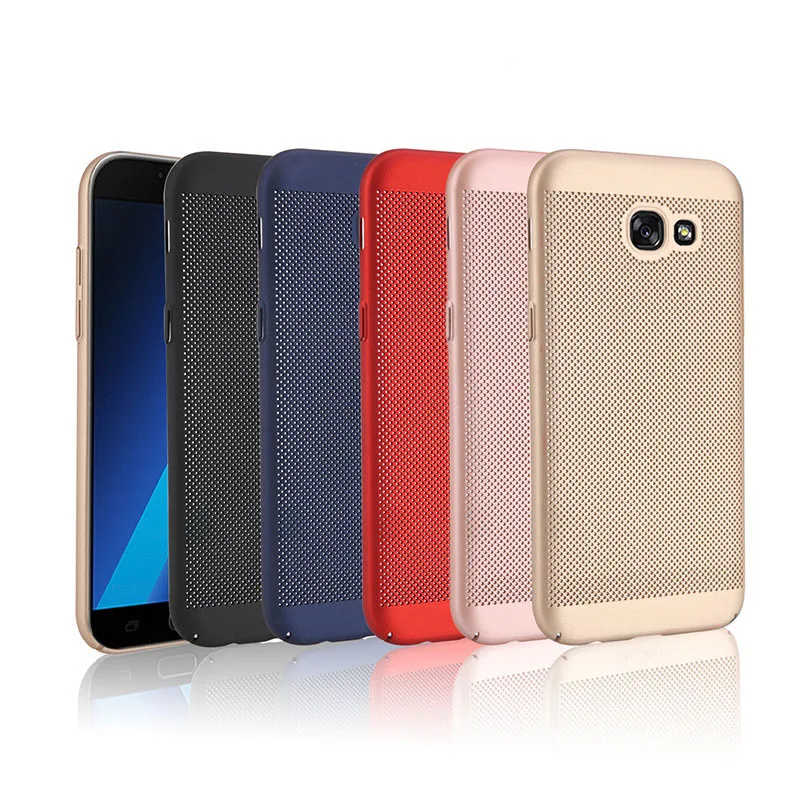 Demelfu Case For Samsung A3 A5 A7 J2 J3 J5 J7 Prime Note 3 4 5 C5 C7 C9 Pro C8 J7 Plus Heat Dissipation Hard PC Case Funda Coque