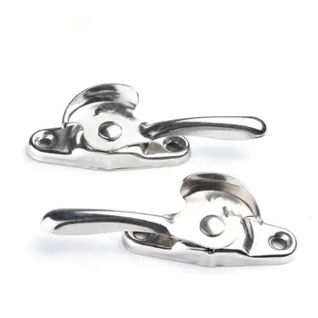 

A pair of Stainless Steel Doors And Windows Lock Window Door Lock Sash Jammer Sash Jammer Windows Hasp Security Lock