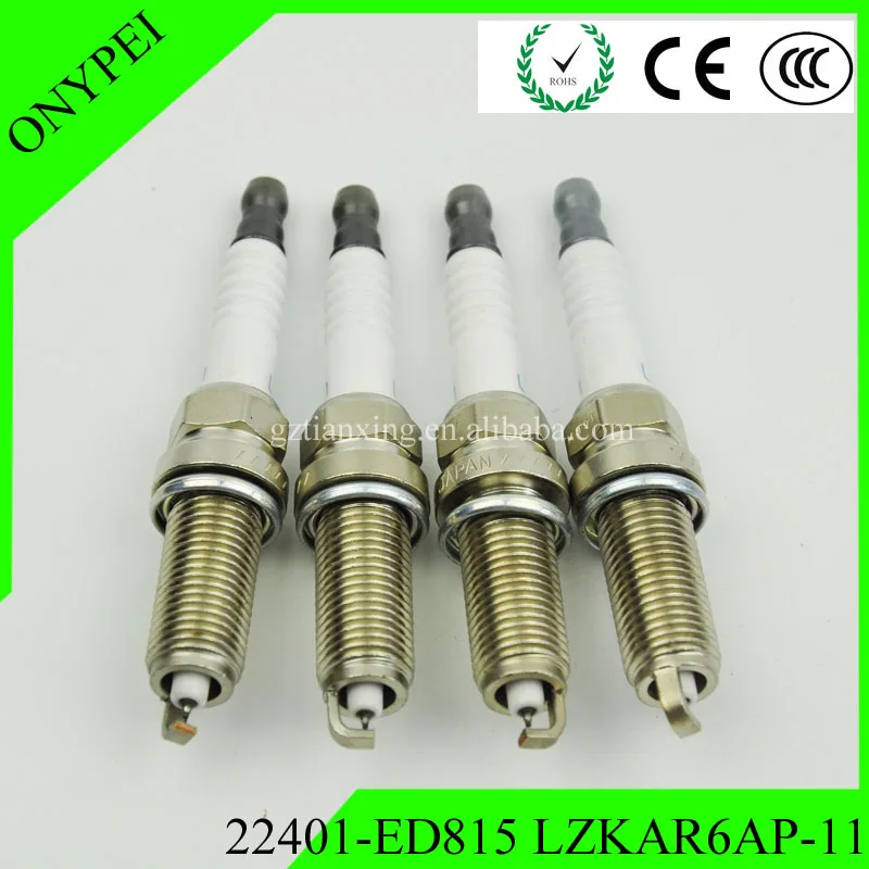High quality LZKAR6AP-11 22401-ED815 Iridium Spark Plug For Nissan Micra March Note Tiida X-Trail Cube 22401 ED815 LZKAR6AP 11 High quality LZKAR6AP-11 22401-ED815 Iridium Spark Plug For Nissan Micra March Note Tiida X-Trail Cube 22401 ED815 LZKAR6AP 11
