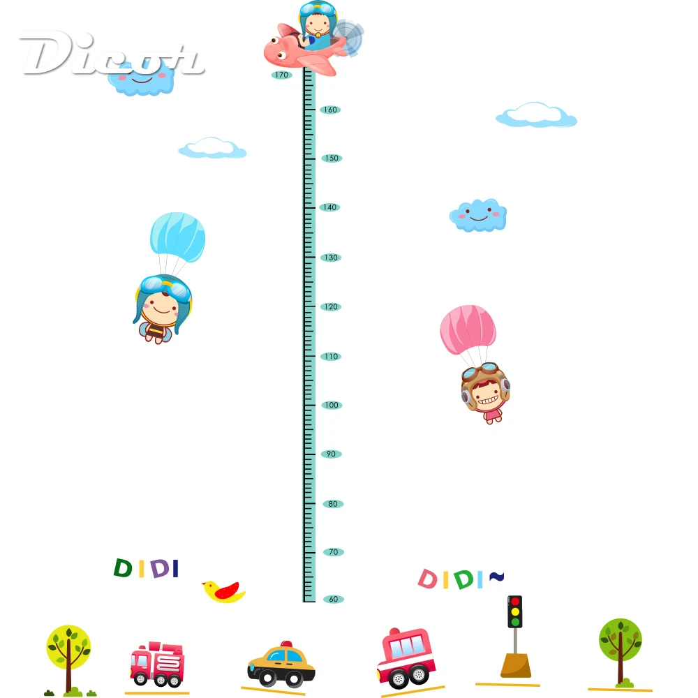 

Measure Height Gauge Baby Wall Sticker Bedroom Wall Sticker For Kids Rooms Stickers Decor Wall Decals Art Growth Chart Nursery