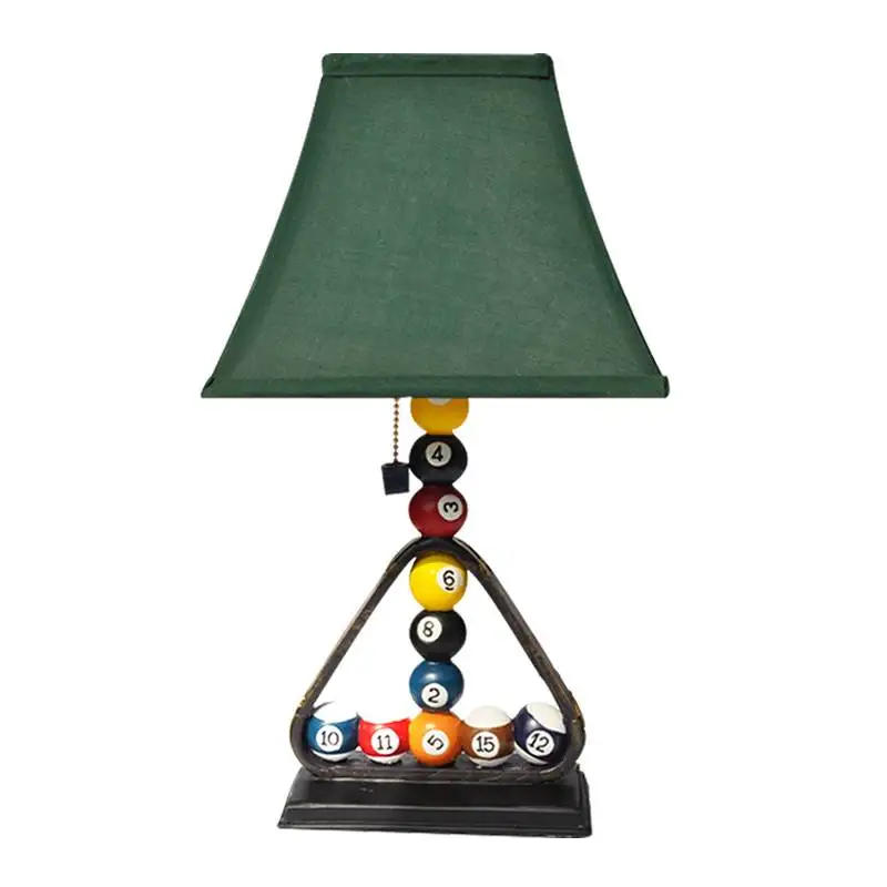 Modern Resin Billiards Kid's Bedroom Desk Lamp Creative Table tennis