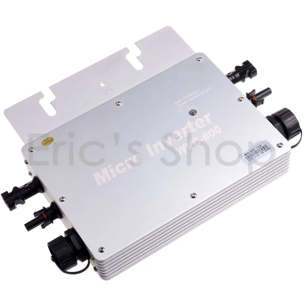 

MPPT 600W Waterproof Grid Tie Inverter DC22-50V to AC120V Power Inverter IP65 With MPPT Functions 60Hz CE