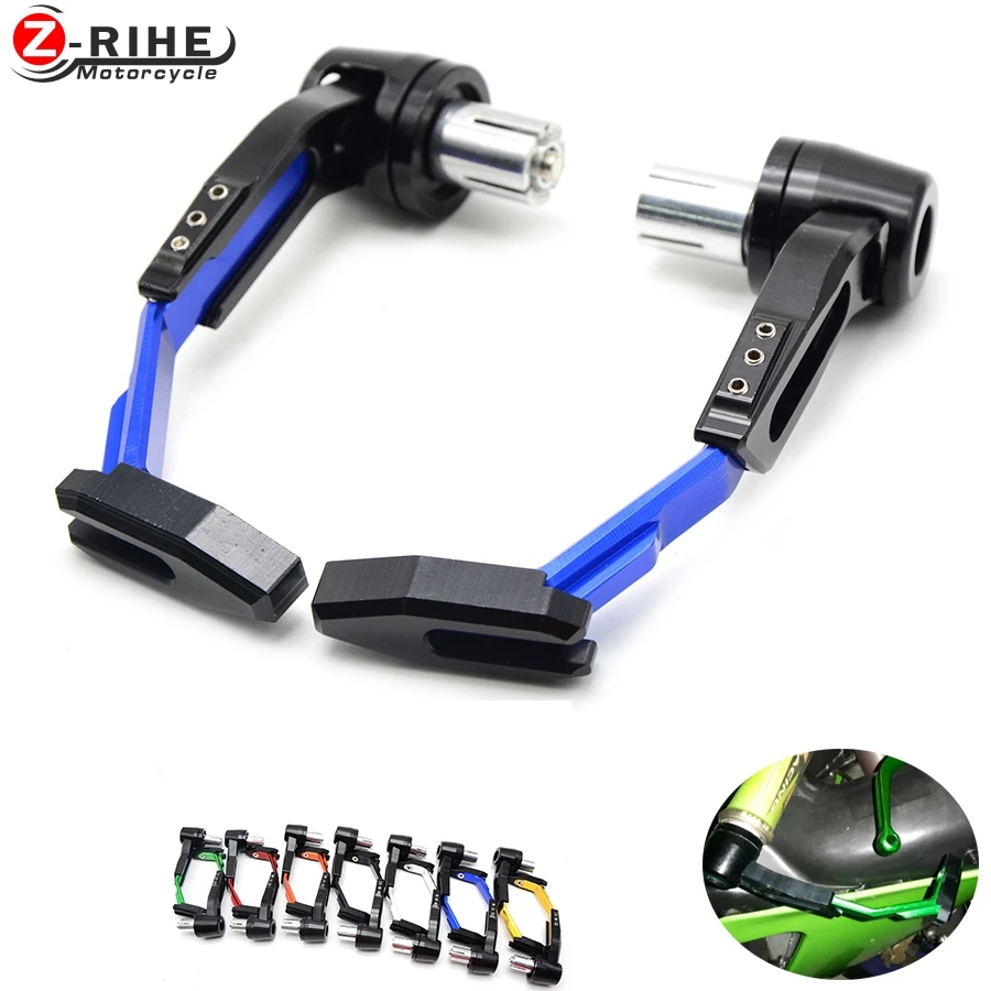 Universal 7/8" 22mm Motorcycle Aluminum Proguard System Brake Clutch Levers Protect Guard For yamaha fz8 yzf r6 yzf r25 MT-07 09
