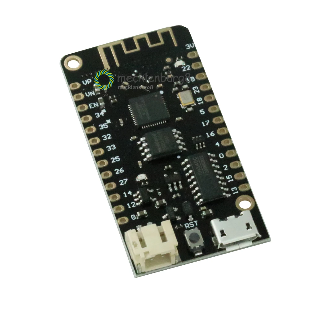 ESP32 ESP 32 CH340 CH340G Wi Fi Bluetooth Антенна для разработки micropython Micro USB литиевый аккумулятор 4