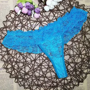 

5color Cotton lace Women's Sexy Thongs G-string Underwear Panties Briefs For Ladies T-back bikini lingerie 1pcs/lot ah78