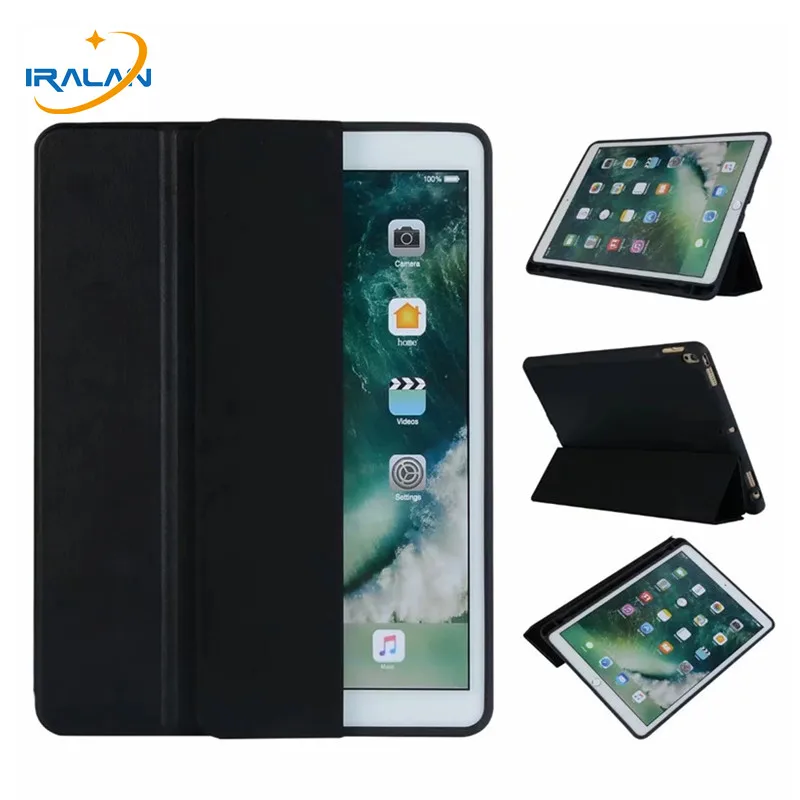 

Original Smart PU Leather Case For New iPad Air 3 10.5 2019 With Pencil Holder Cover For iPad Pro 10.5 2017 Auto Sleep wake+Film
