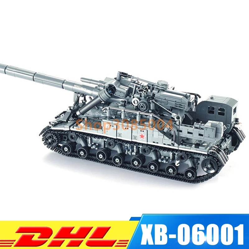 

XingBao 06001 Block 1832Pcs Creative MOC Military Series The T92 Tank Set Education Building Blocks Bricks Toys Educational Toy