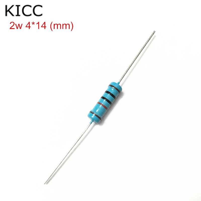 2w Metal Film Resistor 2w 330k Ohm 1 330k Resistor Variable Resistor Markingsfilm Aliexpress