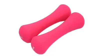1pcs 3KG or 1pair 1.5kgx2 Home Fitness Yoga Lady Dumbbells Plastic Arm Skinny Rubber Bags Small Dumbbells Fitness Equipment 3KG