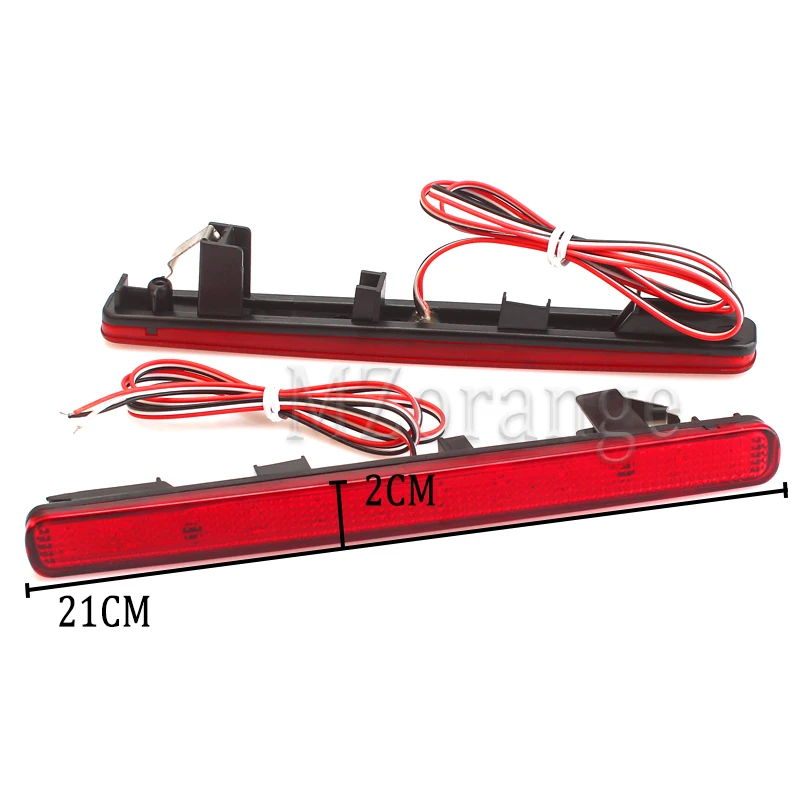 12V задний стоп-сигнал светильник задний бампер отражатель светодиодный для Acura TSX седан 08-15 для Honda Accord Предупреждение ночной осветительный противотуманный