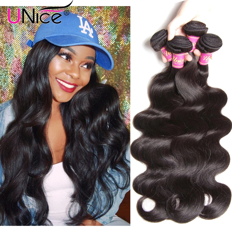 0 : Buy Best Selling Brazilian Virgin Hair Body Wave 3pcs UNice Hair Brazilian Body ...