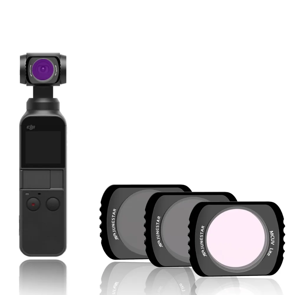 1 шт. фильтр объектива Черный стиль крышка UV CPL ND4 ND8 ND16 ND32 ND64 NP-PL для DJI Osmo Карманный