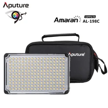 Aputure al светильник H198C светодиодный светильник Amaran CRI 95+ лампа 5500K 3200K с регулируемой яркостью для Canon Nikon Pentax DSLR камеры видеокамеры