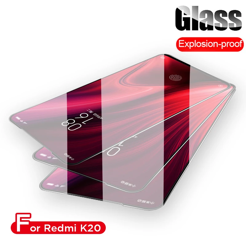 9H полное покрытие закаленное стекло для Xiaomi Mi 9T Pro защита от падения экрана Redmi 7 K20
