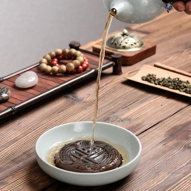 Пинни японский стиль черный камень керамический чайный поднос 25,5*5,5 см кунг-фу чайная доска экологичный чайный горшок ремесленный поднос чайный церемониальный стол