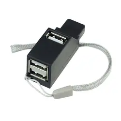 4 Порты и разъёмы хаб High-Скорость USB 2,0 Splitter 1 м кабель адаптер combo для портативных ПК рабочего стола A30