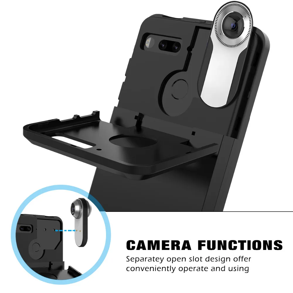 

Yokata Case For Essential phone Cover For Plain 3 Layer Design Hard PC Soft TPU All Round Protection Coque For Essential ph 1