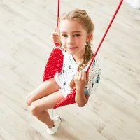 Swing Seat For Kids With Adjustable Ropes Baby Kids Children Toy Handmade Swing Indoor Outdoor Playground Christmas Gifts 1